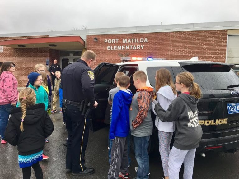 Police visit Port Matilda Elementary School PA Public Schools