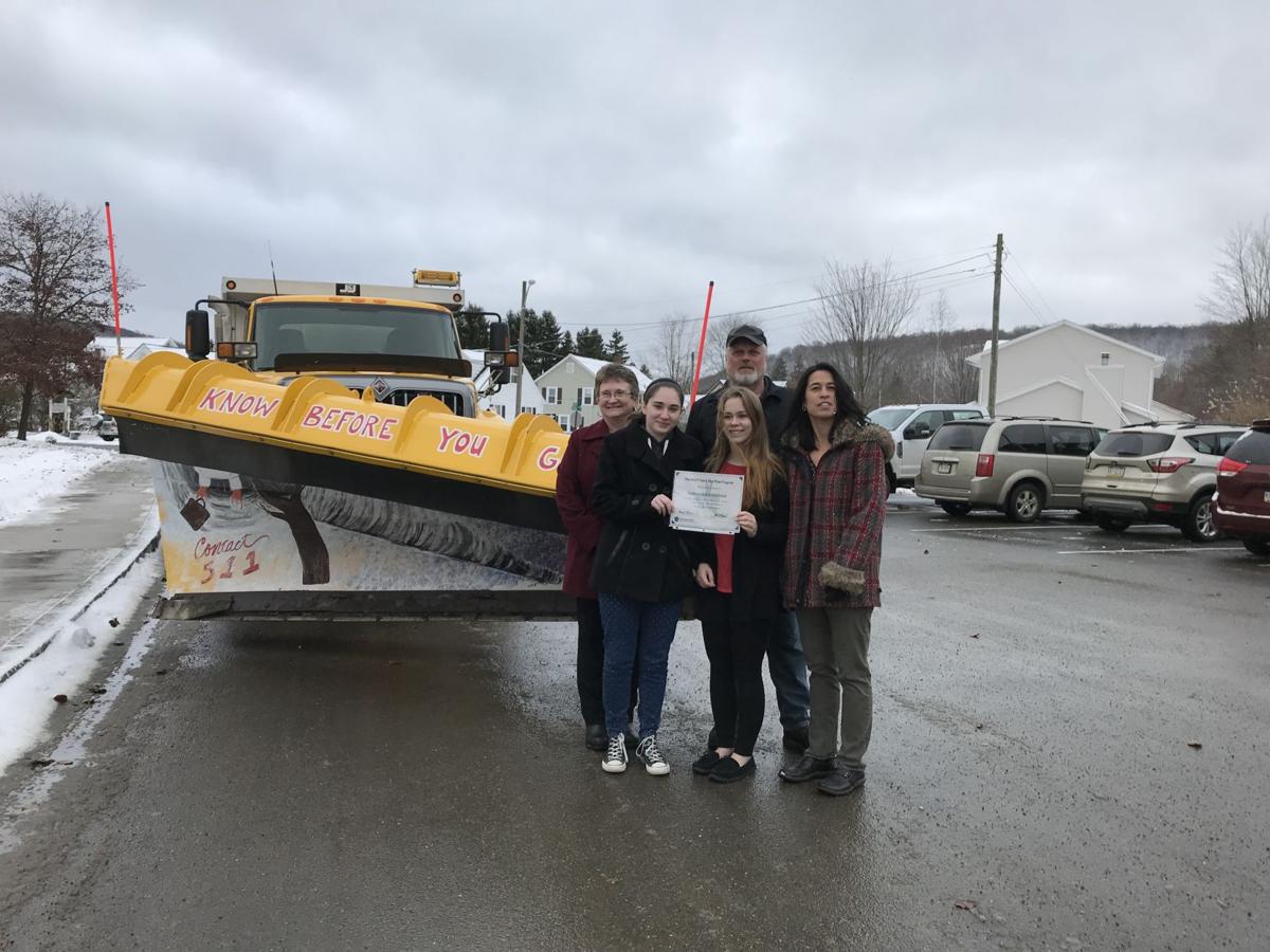 Combining Art with Safety Coudersport Wins Picture on a Plow Award