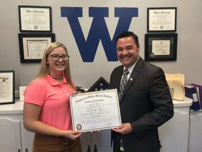 West Scranton senior earns award from Future Medical Leaders PA