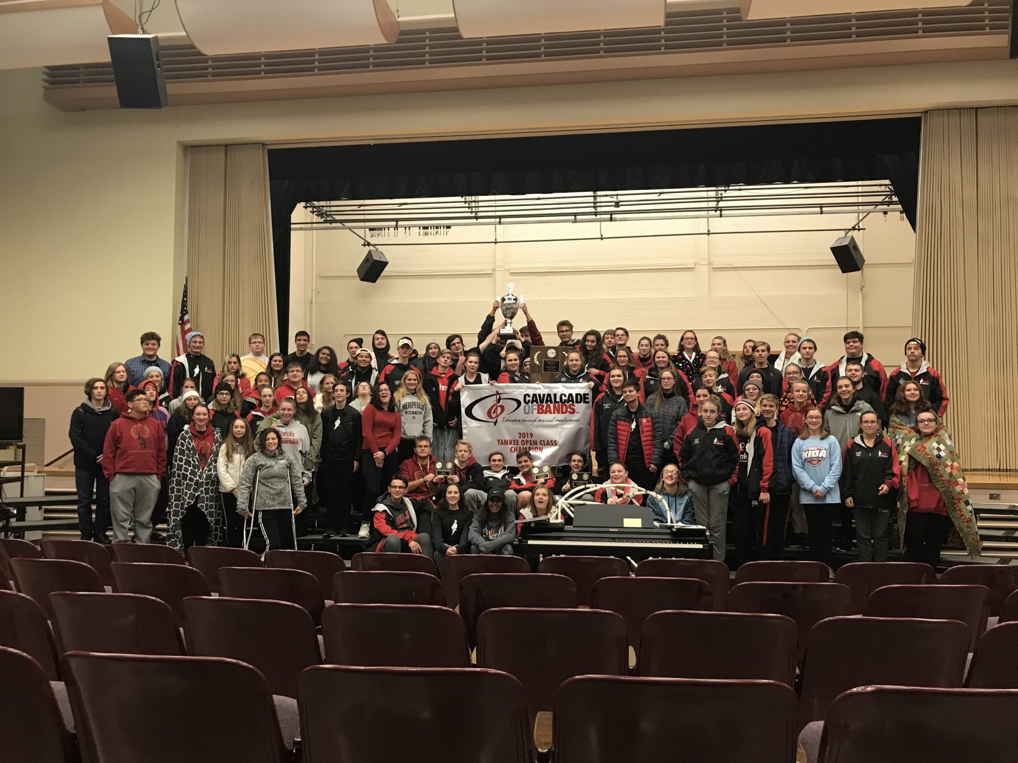 Hempfield Marching Knights named Cavalcade Yankee Open Class Champions