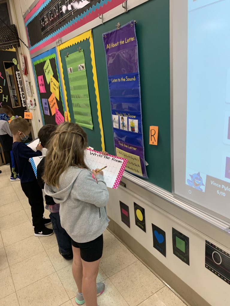 McClellan Elementary School Kindergartners Write the Room Great PA Schools